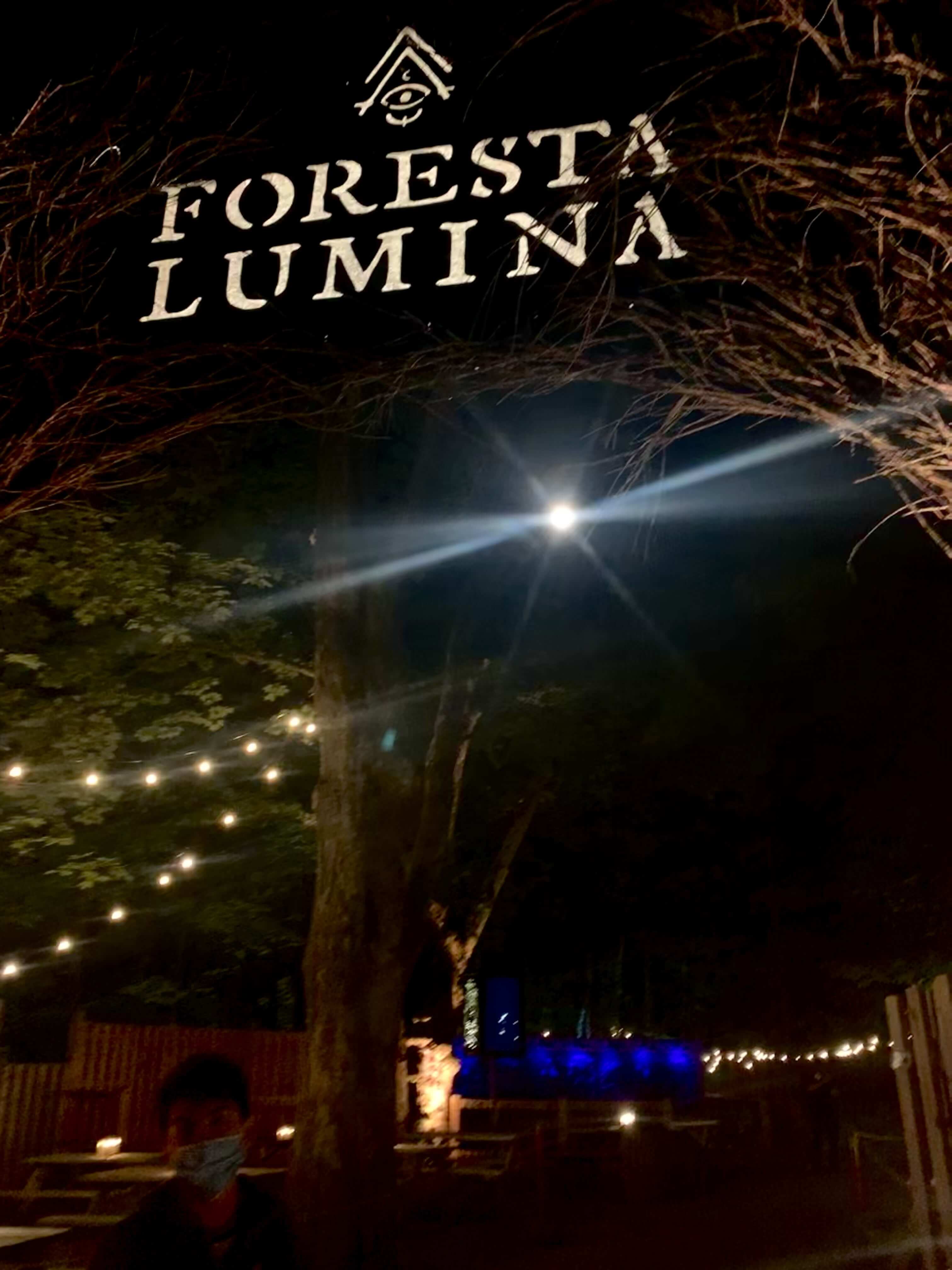 The entrance at Forest Lumina