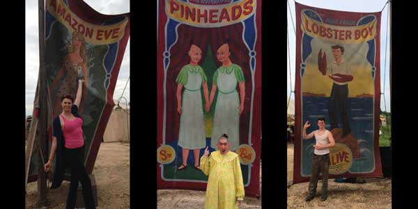 Molly McGuire's artwork for AHS Freak Show