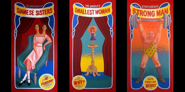 Molly McGuire's artwork for AHS Freak Show