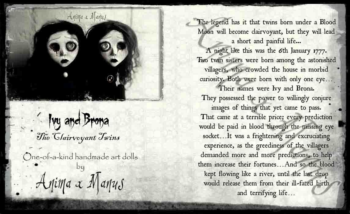Anima ex Manus The Clairvoyant Twins
