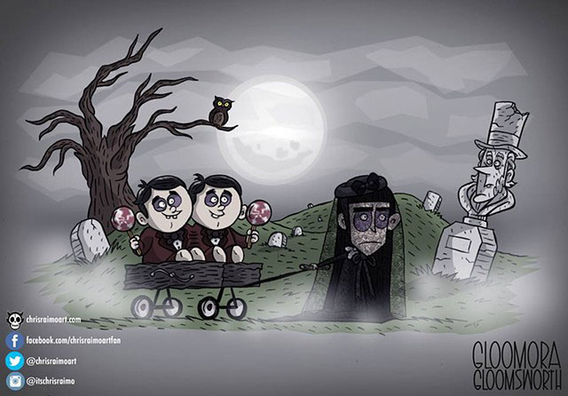 Chris Raimo's illustration Gloomera