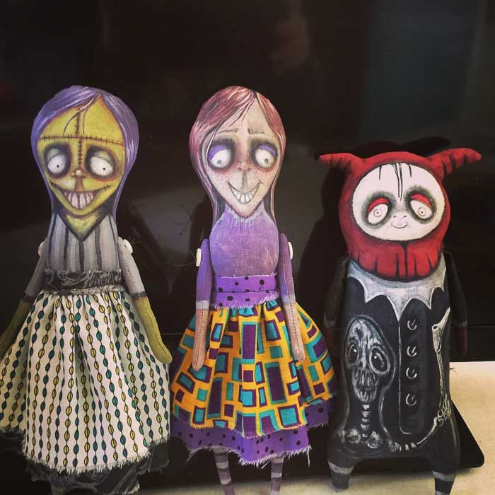 Klopp Studio's three stuffies