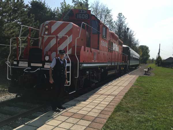 Exporail Passenger Train