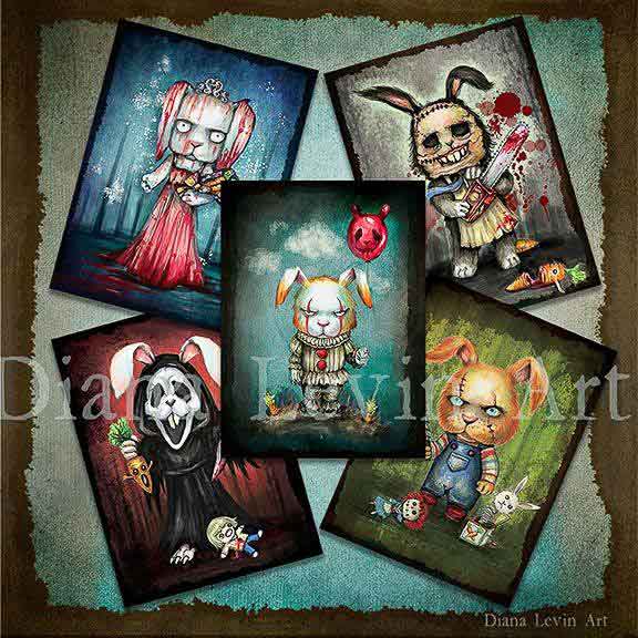 Ghoulish Bunny Studios art