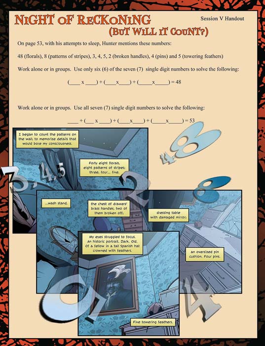 Journey sample Math page