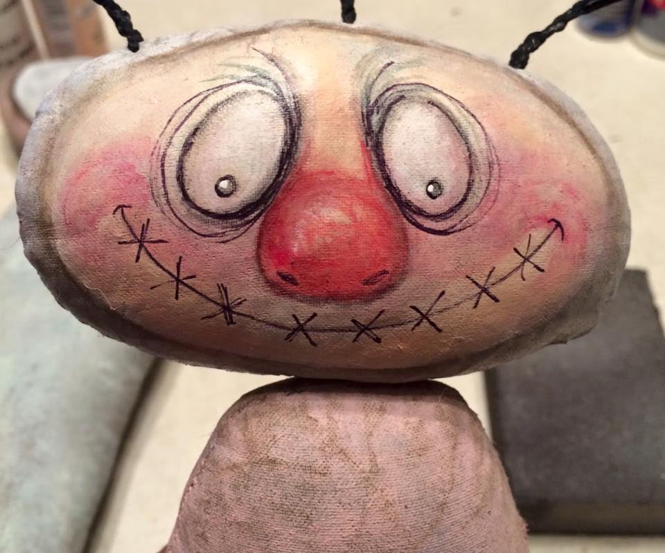 Klopp Studio's close-up of a stuffie's face