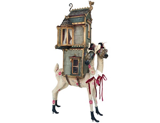Elizabeth McGrath two-headed camel sculpture