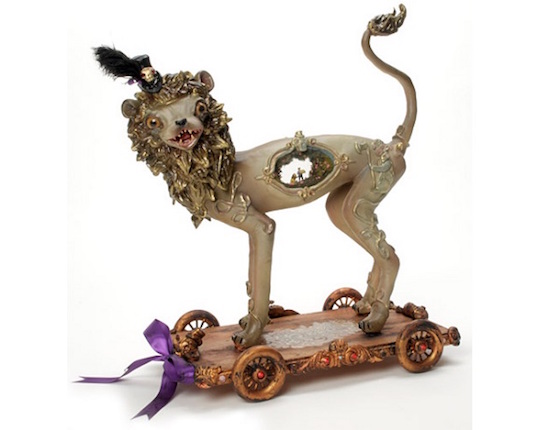 Elizabeth McGrath Lion Sculpture