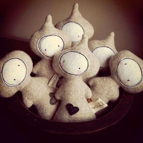 Mahlimae's dolls called Wisps