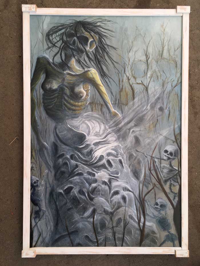 Michael Moore's painting