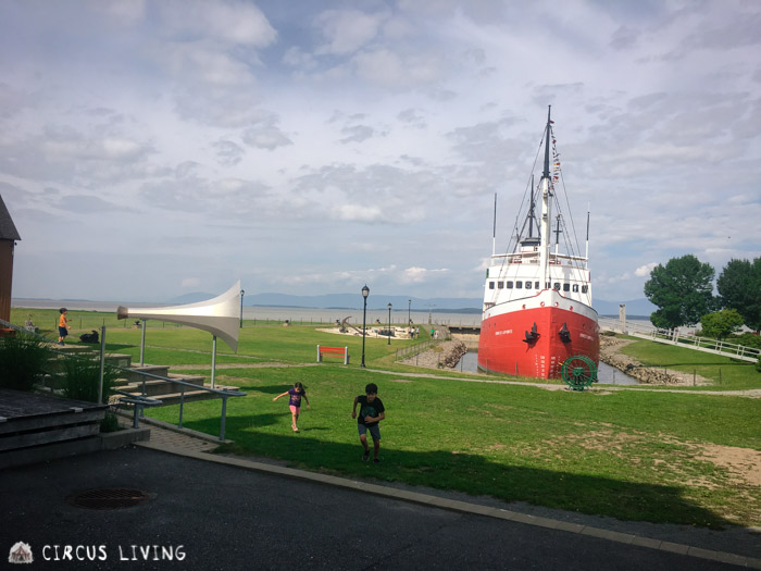 Mus&eacute;e Maritime du Qu&eacute;bec Ship