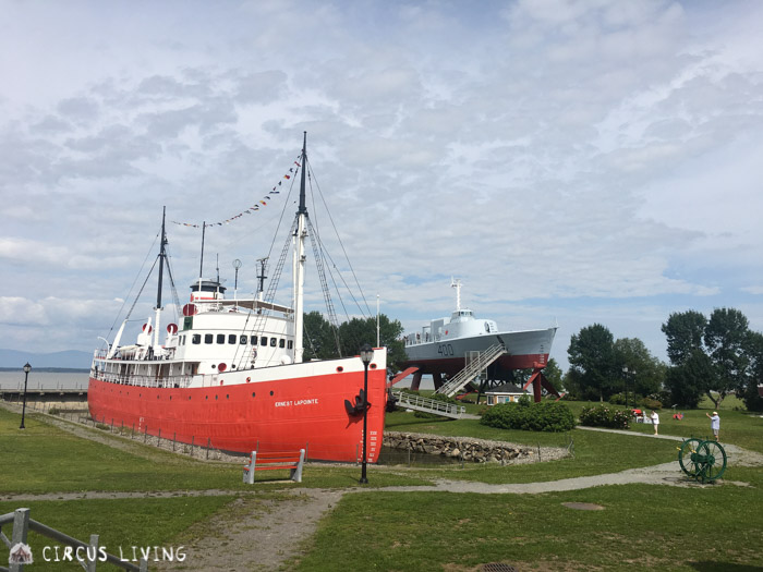 Mus&eacute;e Maritime du Qu&eacute;bec Ships