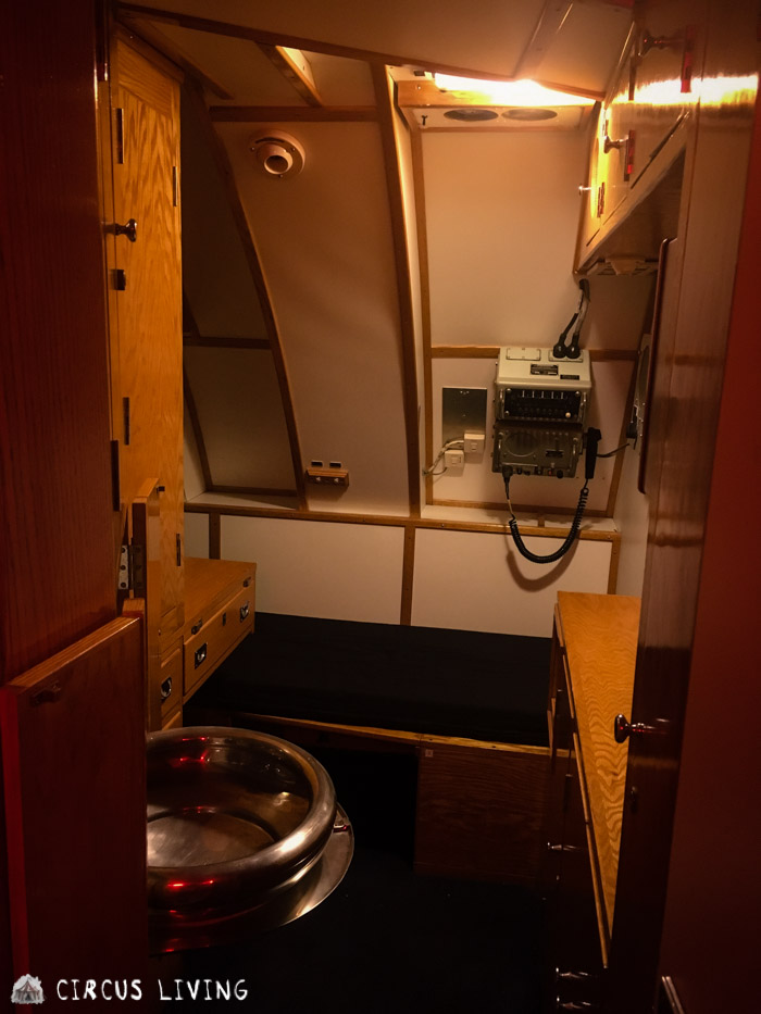 Sleeping quarter inside the Onandaga