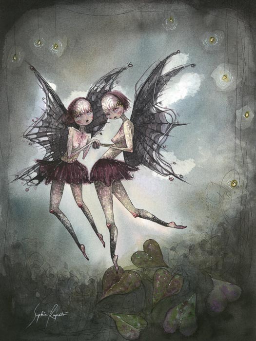 Sophia Rapata's Fairies Illustration