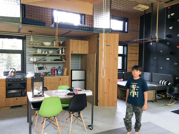 Inside of the Zoobox
